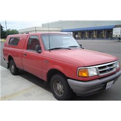 FORD RANGER XLT 4 X 2 PICKUP, s/n 1FTCROUS7SPA79589: