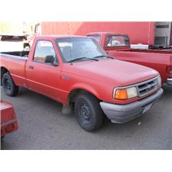FORD RANGER XLT 4 X 2 PICKUP, s/n 1FTCR10U9SPA50434: