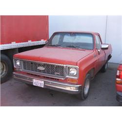 CHEVROLET C10 4 X 2 PICKUP, s/n CCY144Z170024: