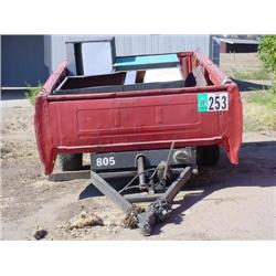 HOMEMADE S/A UTILITY TRAILER, s/n CA833833: