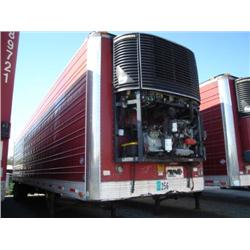 UTILITY 48ft. X 102in. T/A ALUMINUM REEFER TRAILER, s/n 1UYVS2488XU710506: