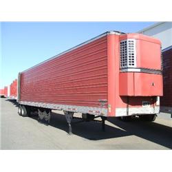 UTILITY 48ft. X 102in. T/A ALUMINUM REEFER TRAILER, s/n 1UYVS2483PU983305: