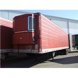 UTILITY 48ft. X 102in. T/A ALUMINUM REEFER TRAILER, s/n 1UYVS2489PU983311: