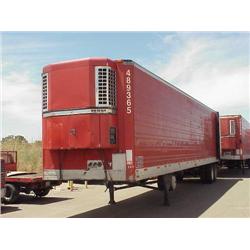 UTILITY 48ft. X 102in. T/A ALUMINUM REEFER TRAILER, s/n 1UYVS2481PM034805: