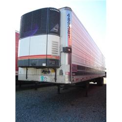 UTILITY 48ft. X 102in. T/A ALUMINUM TRAILER, s/n 1UYVS2481PU962615: