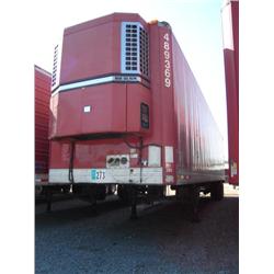 UTILITY 48ft. X 102in. T/A ALUMINUM TRAILER, s/n 1UYVS2488PU034929: