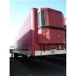 UTILITY 48ft. X 102in. T/A ALUMINUM REEFER TRAILER, s/n 1UYVS2484LT207409: