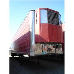 DORSEY 48ft. X 102in. T/A ALUMINUM REEFER TRAILER, s/n 1DTV61Z23KW033595: