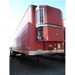 DORSEY 48ft. X 102in. T/A ALUMINUM REEFER TRAILER, s/n 1DTV61X29JW029925: