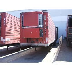DORSEY 48ft. X 102in. T/A ALUMINUM REEFER TRAILER, s/n 1DTV61X20JW029926: