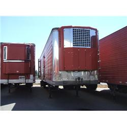 AMERICAN 48ft. X 102in. T/A ALUMINUM REEFER TRAILER, s/n 1YKR04829J3044381: