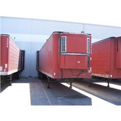 TEMPTE 48ft. X 102in. T/A ALUMINUM REEFER TRAILER, s/n 1TDR48028EA58080: