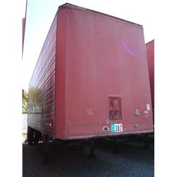 GREAT DANE 28ft. X 96in. S/A ALUMINUM REEFER TRAILER, s/n 1GRAA5718GB148401: