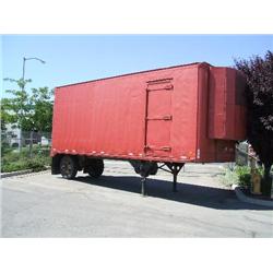 UTILITY 24ft. X 96in. S/A ALUMINUM REEFER TRAILER, s/n 1UYVS1242FC394101: