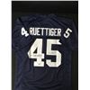 Image 1 : SEAN ASTIN AND RUDY RUETTIGER SIGNED NOTRE DAME JERSEY (BECKETT COA)