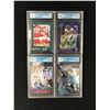 Image 1 : LOT OF 4 2021-22 FOOTBALL CARDS (GREAT CANADIAN GRADING 9-10)