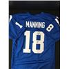 Image 1 : PAYTON MANNING SIGNED 2021 HALL OF FAME INDIANAPOLIS COLTS JERSEY (GAA AUTOGRAPH COA)