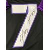 Image 2 : KENNY HILL SIGNED BLACK AND PURPLE JERSEY - JSA COA