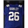 Image 1 : SAQUON BARKEY SIGNED NEW YORK GIANTS JERSEY (BECKETT COA)