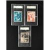 Image 1 : LOT OF 3 1950 TOPPS HOPALONG CASSIDY CARDS #96, #134, #148 (SGC COA EX+ 5-5.5)