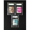 Image 1 : LOT OF 3 1950 TOPPS HOPALONG CASSIDY CARDS #33, #140, #169 (SGC COA EX 4-5)