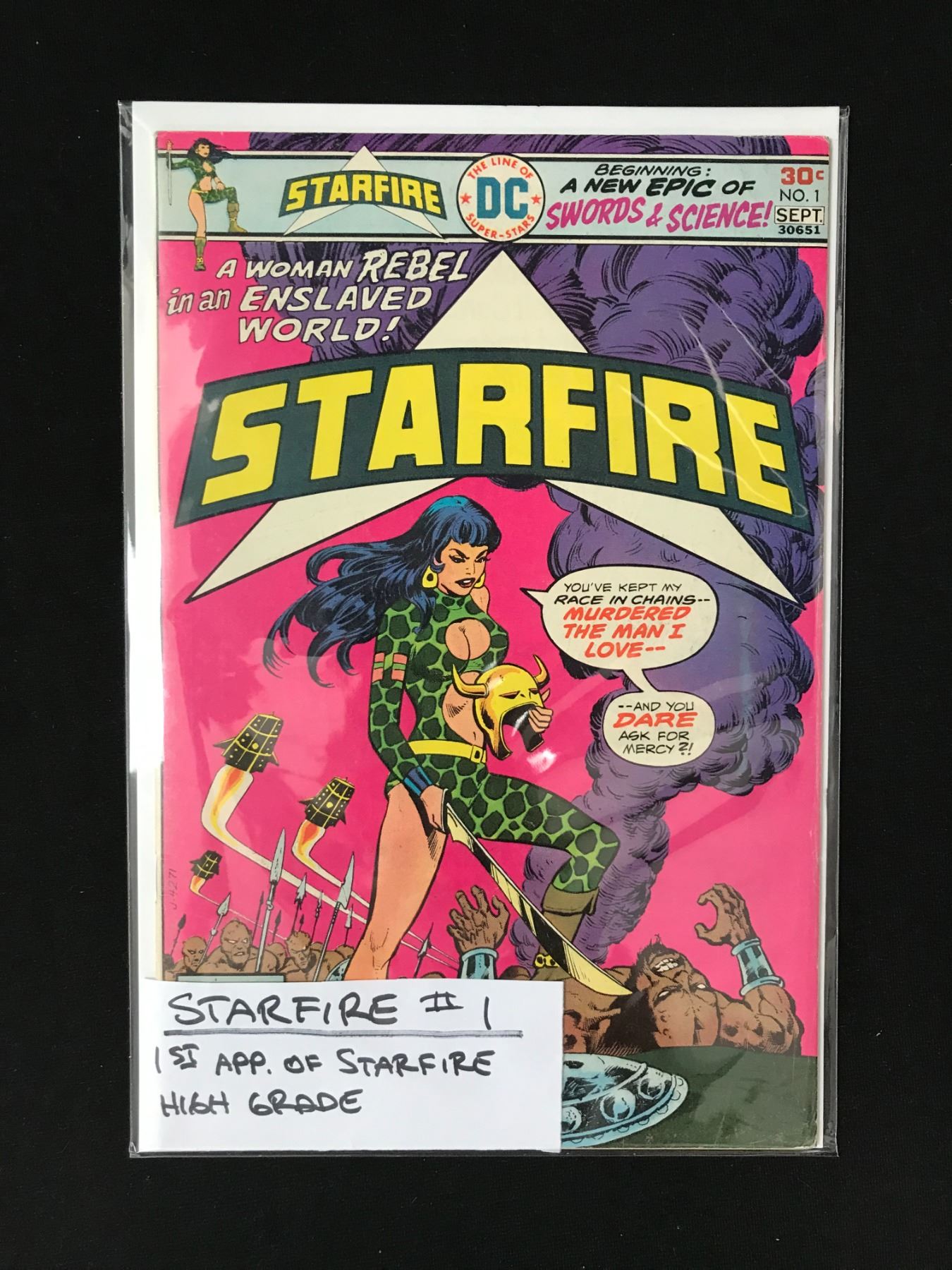 First Star Fire STARFIRE #1 FIRST APPEARANCE OF STARFIRE (DC COMICS)