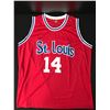 Image 3 : LENNY WILKINS SIGNED ST LOUIS HAWKS JERSEY WITH - JSA COA