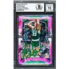 Image 1 : 2019-2020 PANINI PRIZMS PINK ICE LARRY BIRD - BECKETT 10