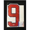 Image 1 : WAYNE GRETZKY SIGNED EDMONTON OILERS JERSEY NUMBER (PSA COA)