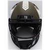 Image 3 : TOM BRADY SIGNED TAMPA BAU BUCS SALUTE TO SERVICE FULL SIZE HELMET (FANATICS COA)
