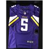 Image 2 : TEDDY BRIDGEWATER MINNESOTA VIKINGS ON FIELD JERSEY