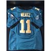 Image 1 : CARSON WENTZ  PHILADELPHIA EAGLES ON FIELD JERSEY