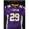 Image 1 : CHESTER TAYLOR MINNESOTA VIKINGS ON FIELD JERSEY