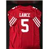 Image 1 : TREY LANCE SAN FRANSISCO 49ERS ON FIELD JERSEY