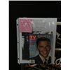 Image 2 : FRANK SINATRA CUSTOM FRAMED CANVAS AND FUNERAL PROGRAM REPRODUCTION AND TV GUIDE