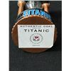 Image 2 : AUTHENTIC COAL FROM THE TITANIC INSIDE AN HOURGLASS