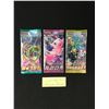 Image 1 : LOT OF 3 PACKS OF POKEMON CARDS UNOPENED - EVOLVING SKIES FROM KOREA