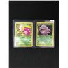 Image 1 : LOT OF 2 POKEMON CARDS - KOFFING (40HP) AND DARK WEEZING (60HP)