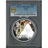 Image 1 : Japan, 2011, Akita, coloured silver proof coin, PCGS PR70DCAM.