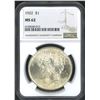 Image 1 : USA, 1922, Liberty Dollar $1, NGC MS62.
