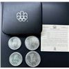 Image 2 : Canada, 1974, Monnaie Olympique 4 pcs Fine Silver coins sets ( Total: 4.326 oz)