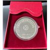 Image 2 : Hong Kong, 2001, Bank of China commemorative 2oz 999 Silver medal.