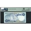 Image 2 : Bermuda, 1978-84, 1 Dollar, A/7 000128. PMG 65EPQ. low serial Number 128.