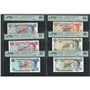 Image 1 : Bermuda, 1978-84,  Full Set of 6 pcs: $1/ $5/ $10/ $20/ $50/ $100, Collector Series Specimen.  All G