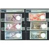 Image 2 : Bermuda, 1978-84,  Full Set of 6 pcs: $1/ $5/ $10/ $20/ $50/ $100, Collector Series Specimen.  All G