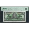 Image 1 : Canada, 1937, 1 Dollar, R/A 6138327. PMG 35.