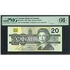 Image 1 : Canada, 1991, 20 Dollars, AVT0244092. PMG 66EPQ.