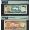 Image 2 : Cayman Islands, Lot of 2, 1998 & 2001, 100 Dollars & 50 Dollas with Same Serial Number: C/1 001509. 