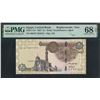 Image 1 : Egypt, 2017, 1 Egypt Pound, 800/W 2550121. PMG 68EPQ. Replacement.