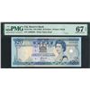 Image 1 : Fiji, ND (1992), 20 Dollars, A000969. PMG 67EPQ.